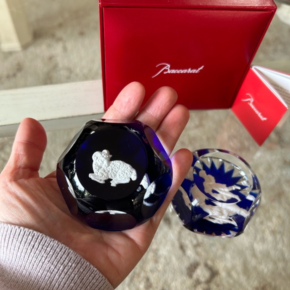 Vintage Baccarat Zodiac Paperweights - Picture 4 of 9